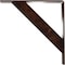 Ekena Millwork Traditional Steel Bracket, Antiqued Copper 2"W x 12"D x 12"H BKTM02X12X12TRACO - alternate 6